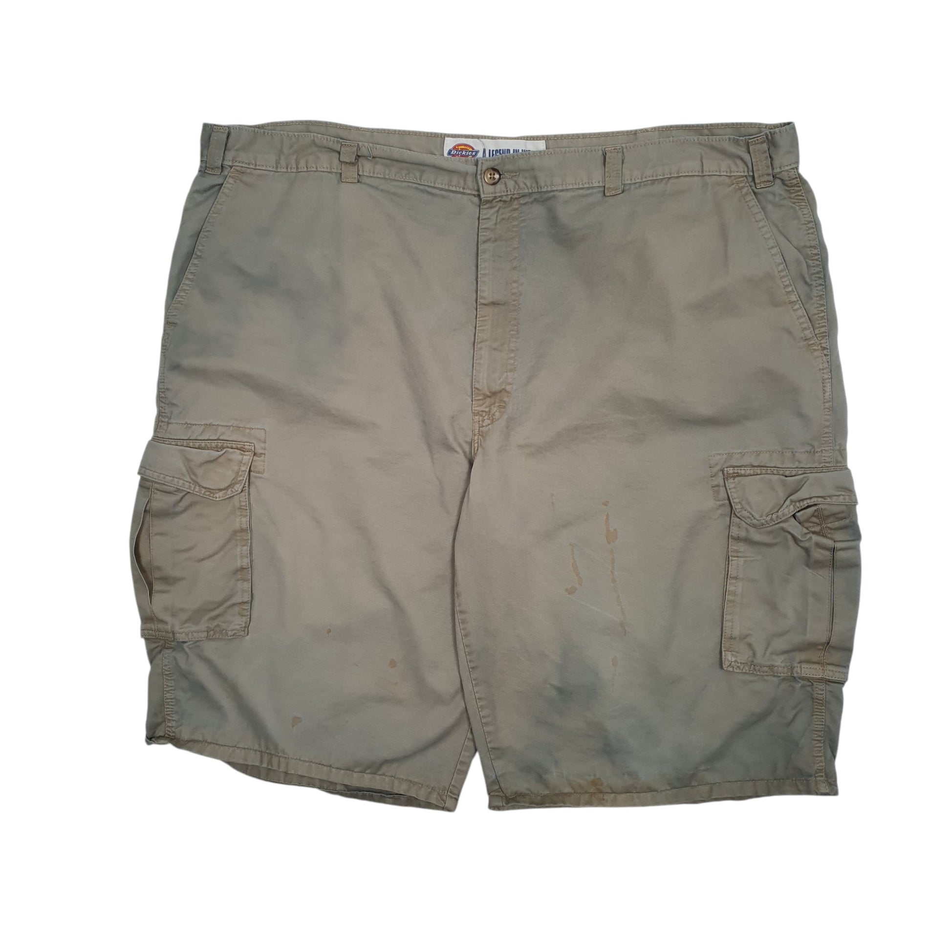 Mens Beige Dickies  Cargo Shorts