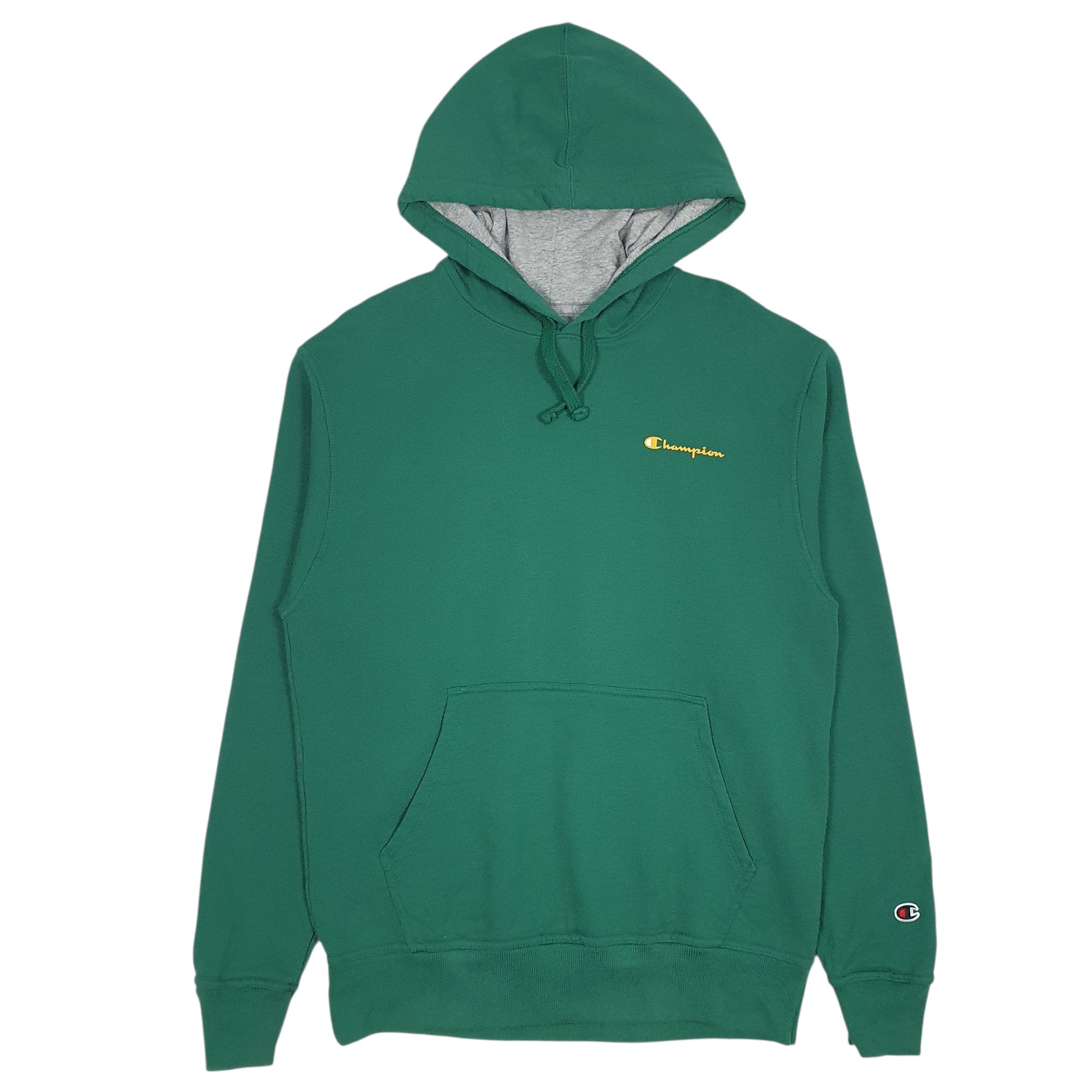 Mens Green Champion  Hoodie Jumper