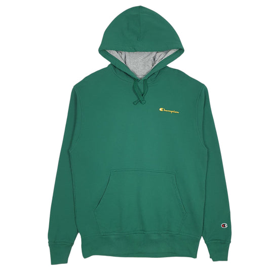 Mens Green Champion  Hoodie Jumper