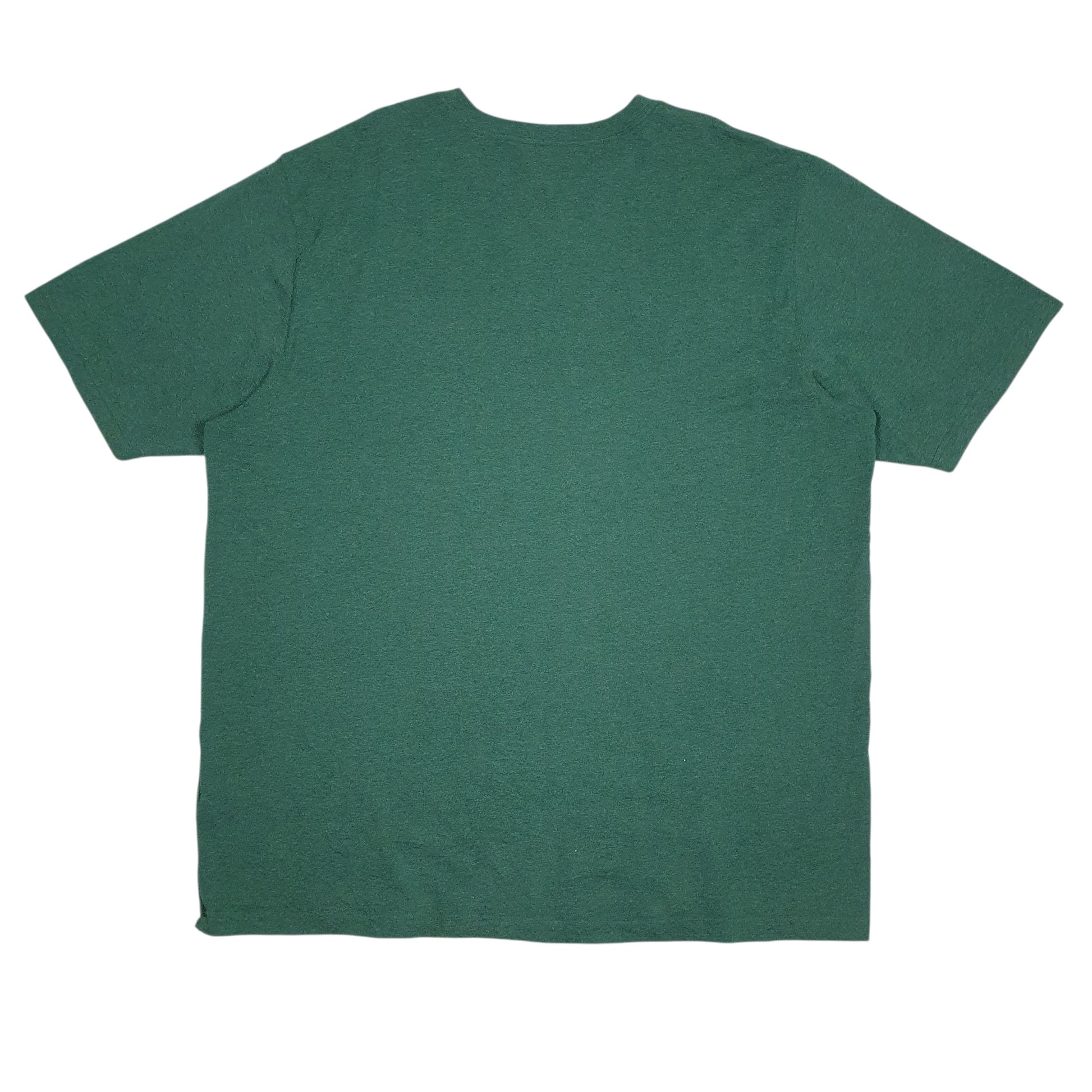 Mens Green Carhartt   T Shirt