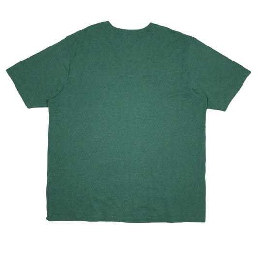 Mens Green Carhartt   T Shirt