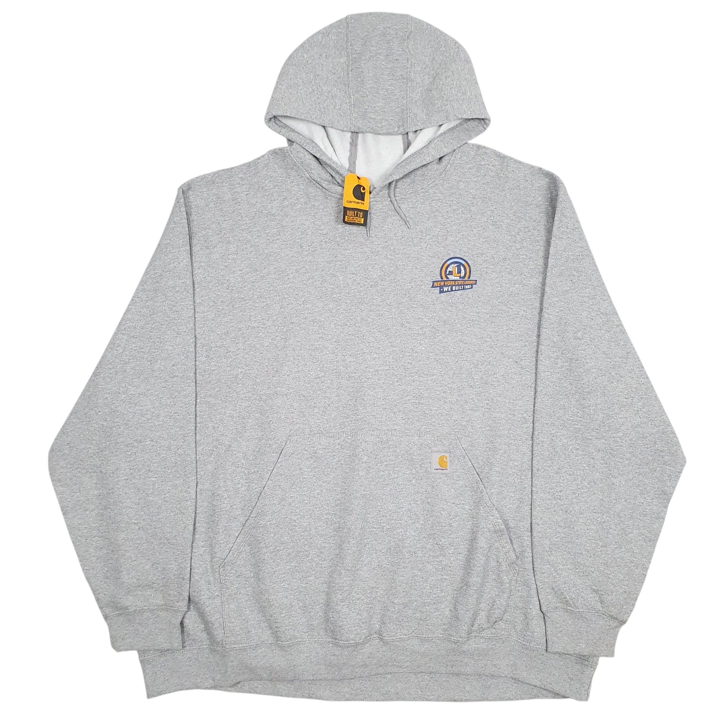 Mens Grey Carhartt  Hoodie Jumper
