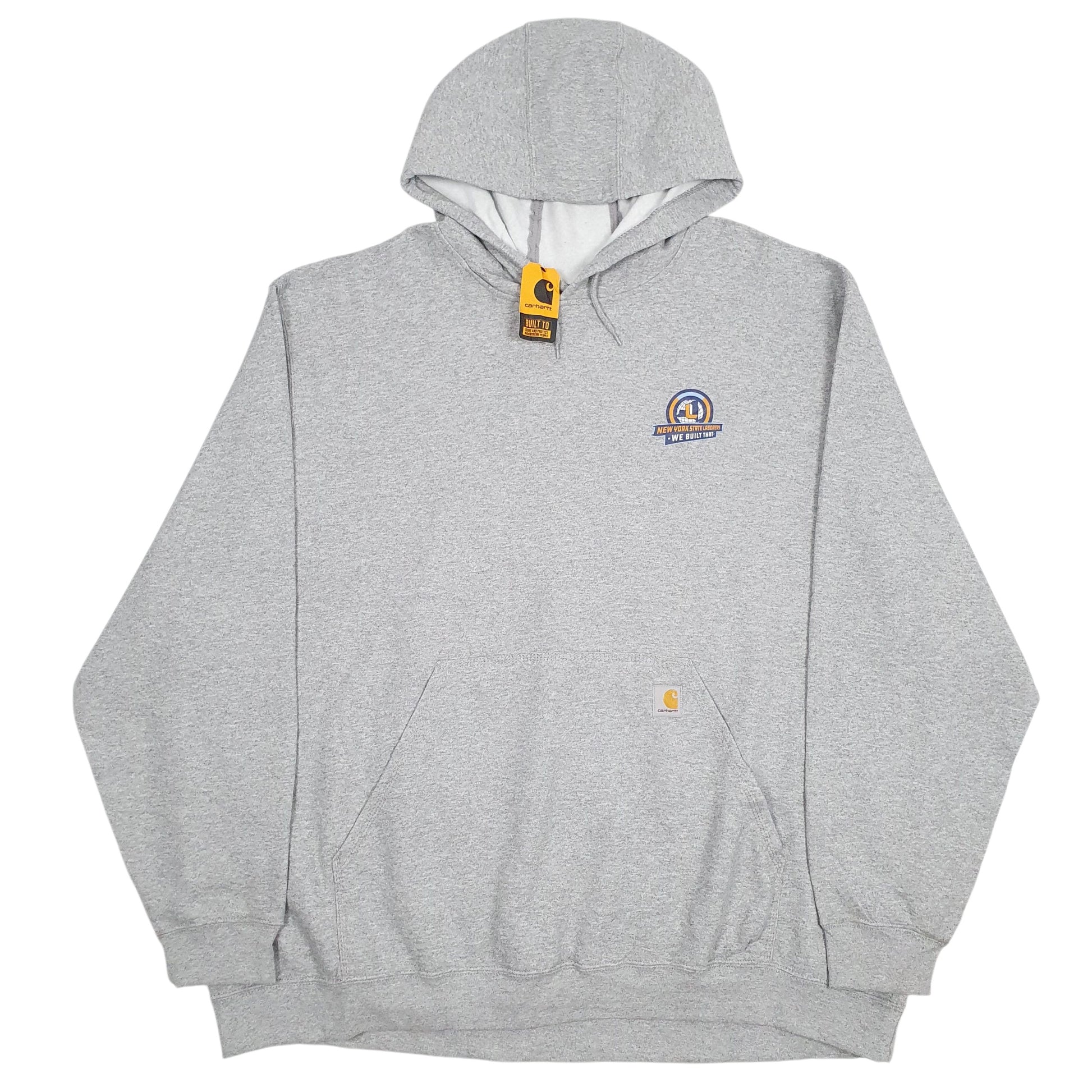 Mens Grey Carhartt  Hoodie Jumper