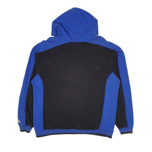 Mens Black Adidas New York Knicks NBA Basketball Hoodie Jumper