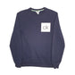 Mens Navy Calvin Klein  Crewneck Jumper