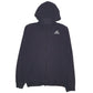 Mens Black Adidas  Full Zip Jumper