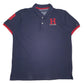 Womens Navy Tommy Hilfiger  Short Sleeve Polo Shirt
