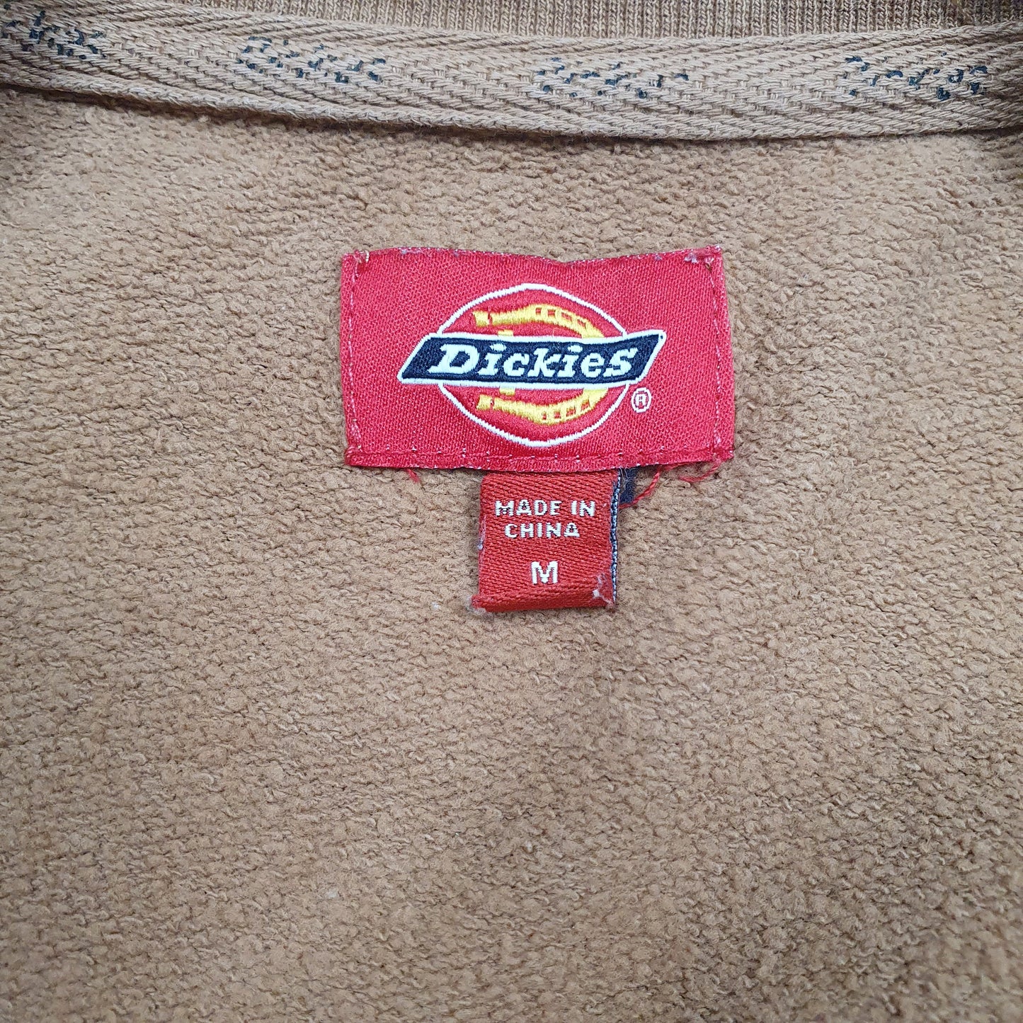 Mens Brown Dickies  Crewneck Jumper