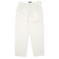 Mens Cream Polo Ralph Lauren Andrew Pant Vintage 90s Pleated Chino Trousers