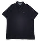 Mens Black Tommy Hilfiger  Short Sleeve Polo Shirt