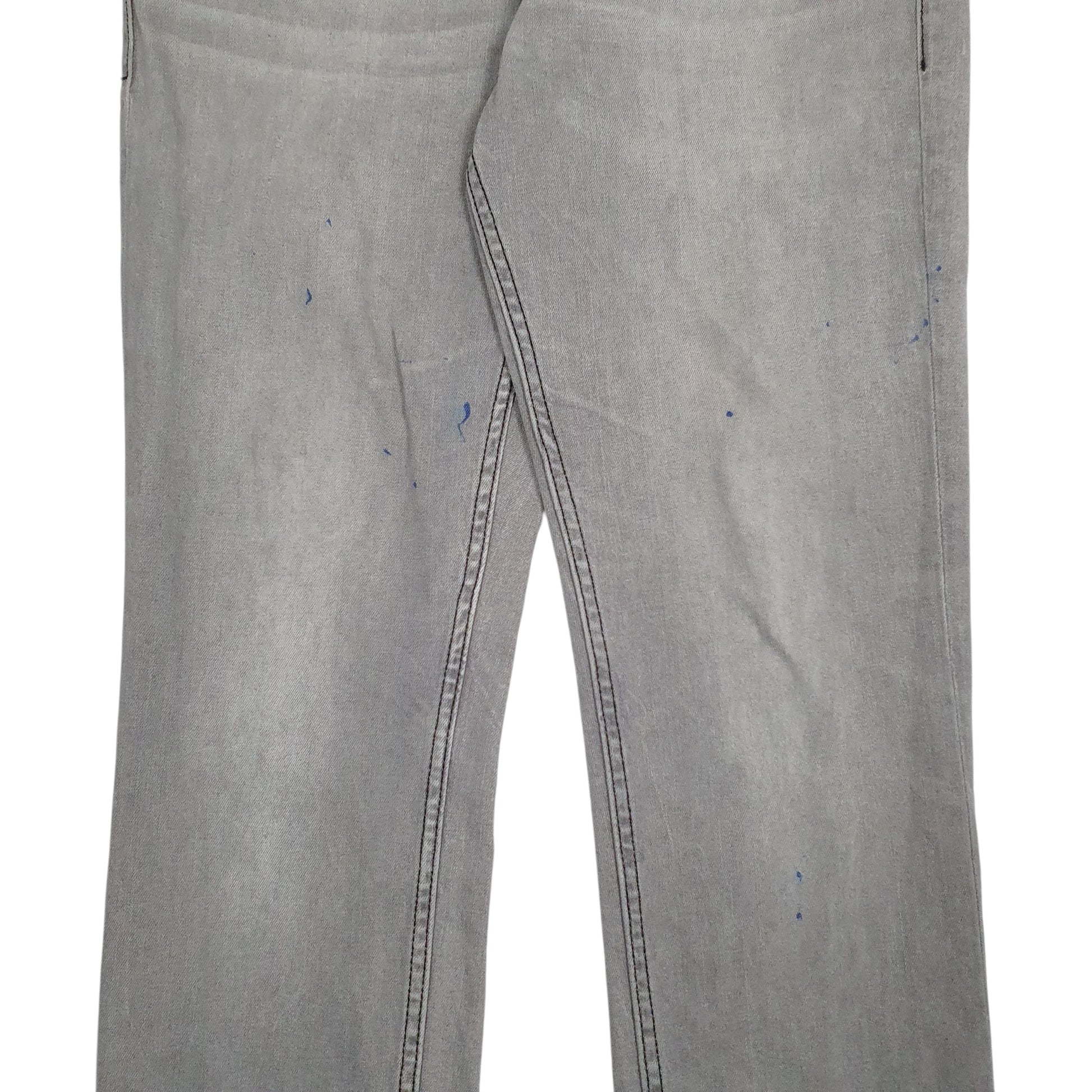 Mens Grey Levis   Jeans