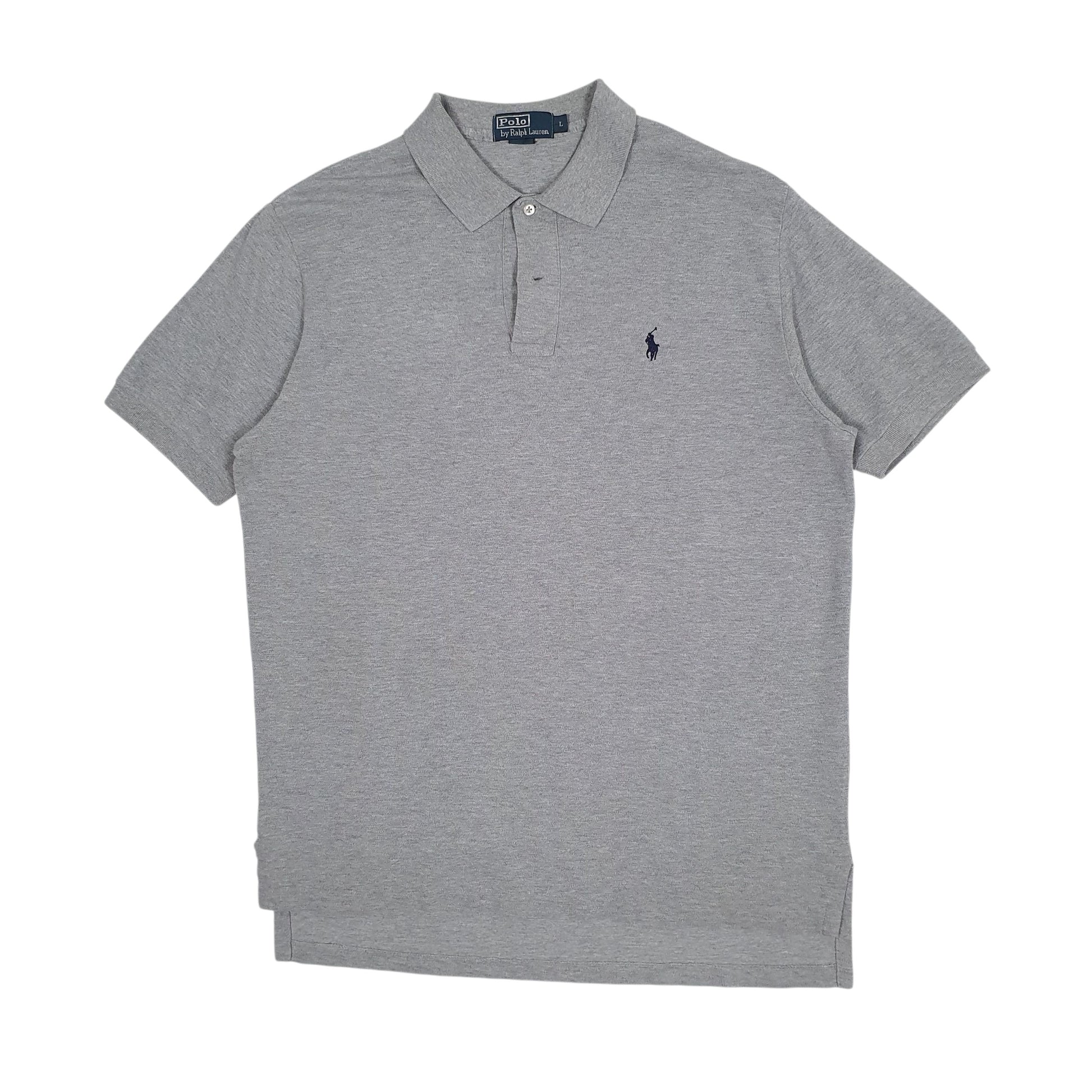 Mens Grey Polo Ralph Lauren  Short Sleeve Polo Shirt