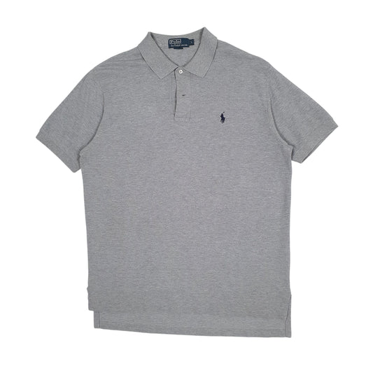 Mens Grey Polo Ralph Lauren  Short Sleeve Polo Shirt