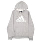 Womens Grey Adidas Golf Spellout Hoodie Jumper