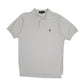 Mens White Polo Ralph Lauren  Short Sleeve Polo Shirt