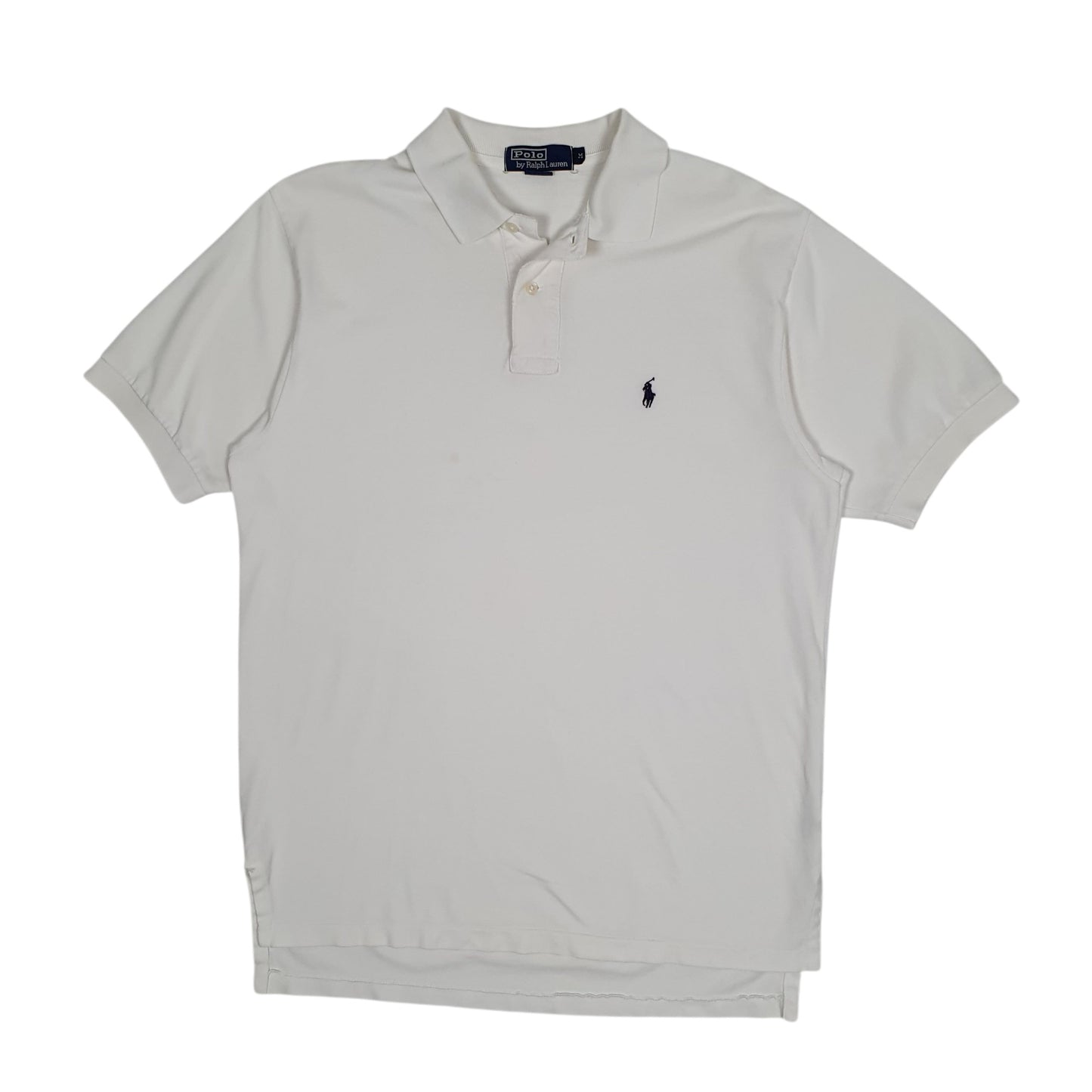Mens White Polo Ralph Lauren  Short Sleeve Polo Shirt