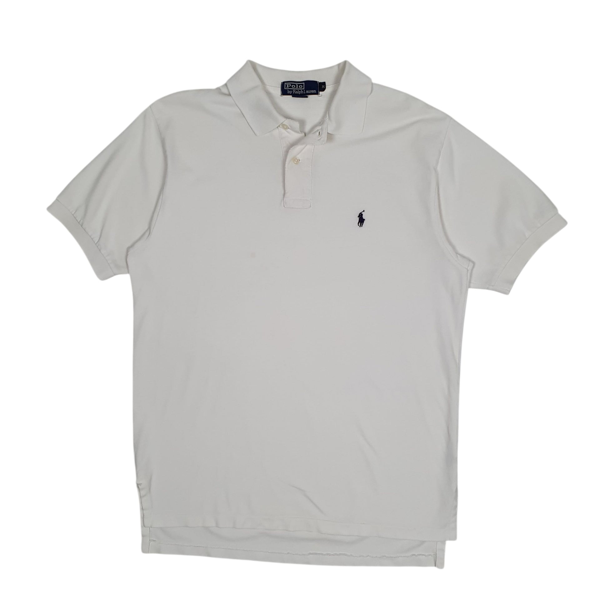 Mens White Polo Ralph Lauren  Short Sleeve Polo Shirt