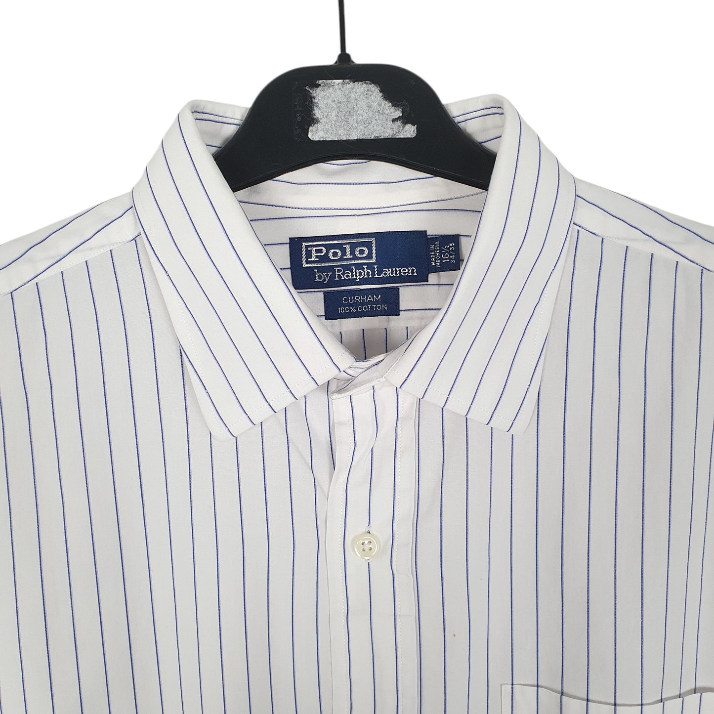 Mens White Polo Ralph Lauren Curham  Shirt