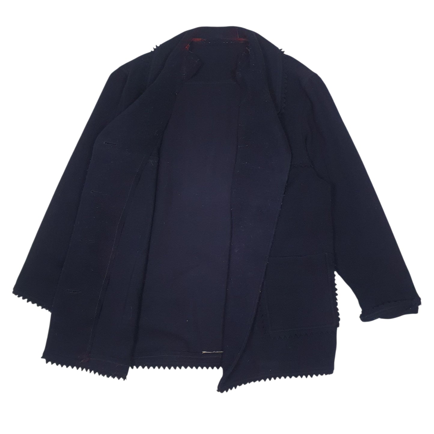 Mens Navy Unbranded   Coat