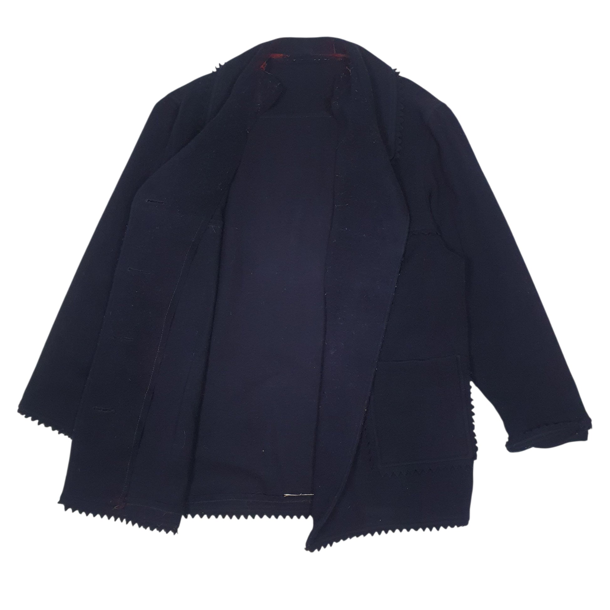 Mens Navy Unbranded   Coat