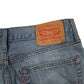 Mens Blue Levis 527 Cut Off  Shorts