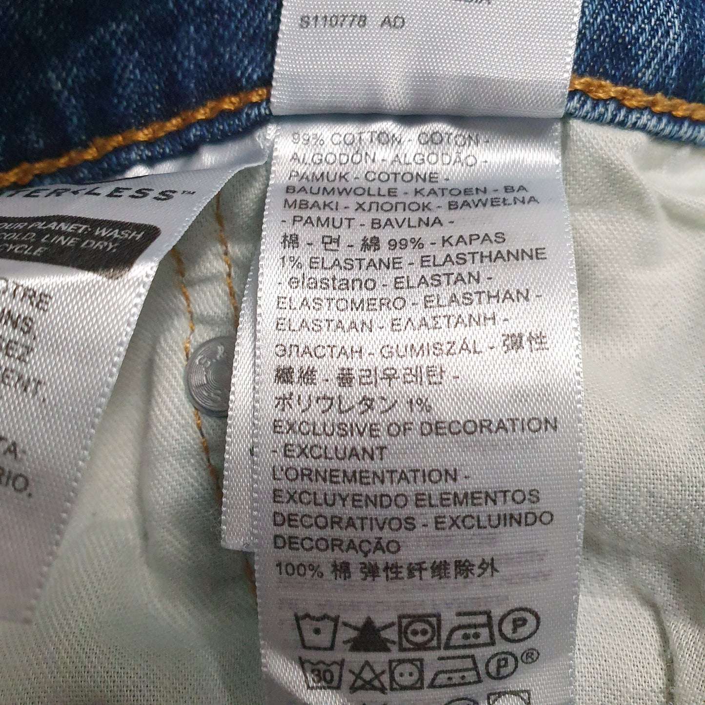 Mens Blue Levis   Jeans