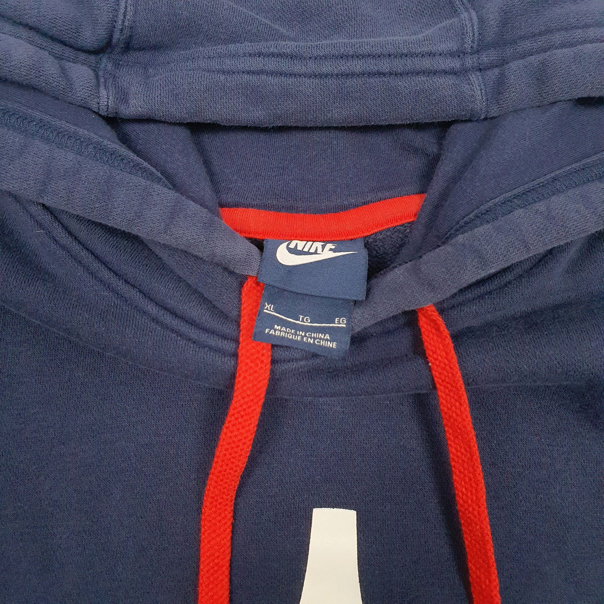 Mens Navy Nike Paris Saint-Germain Hoodie Jumper