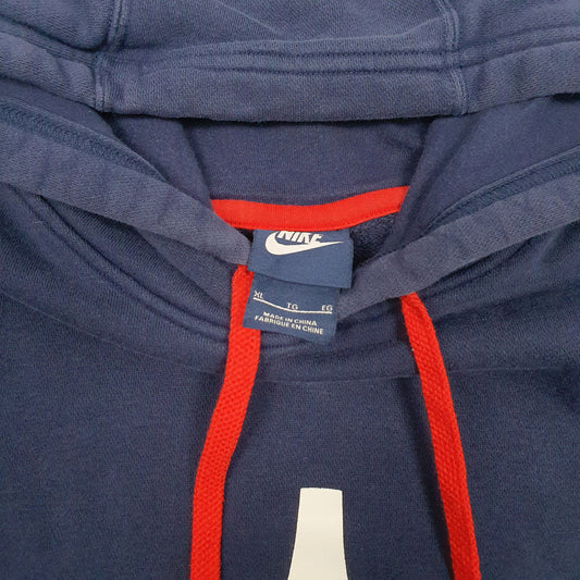 Mens Navy Nike Paris Saint-Germain Hoodie Jumper