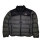 Mens Grey The North Face Nuptse  Coat