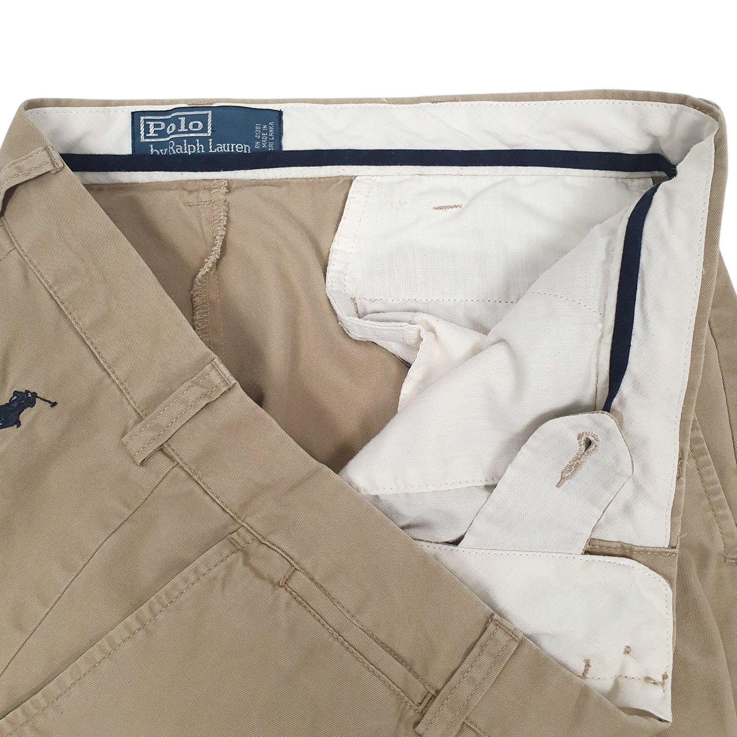 Mens Brown Polo Ralph Lauren   Trousers