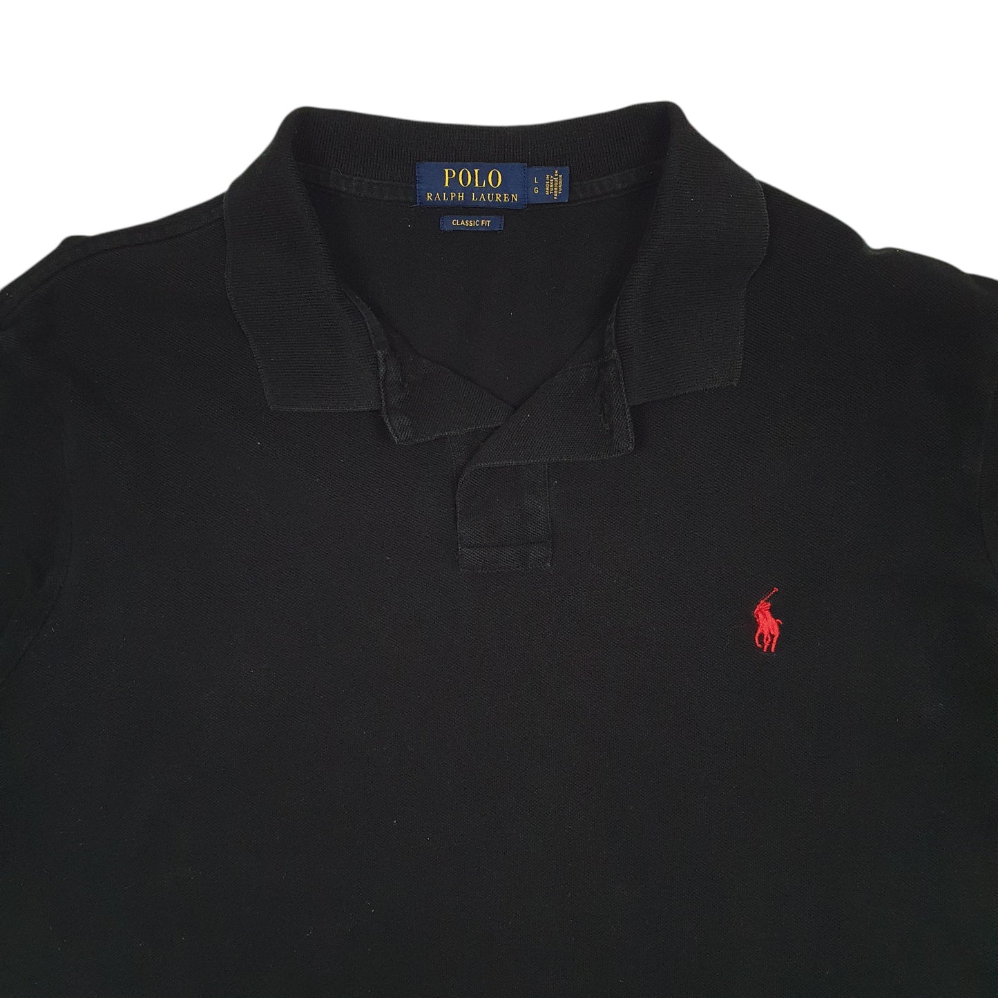 Mens Black Polo Ralph Lauren   Polo Shirt