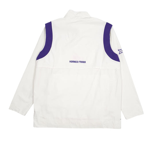 Mens White Nike   Coat