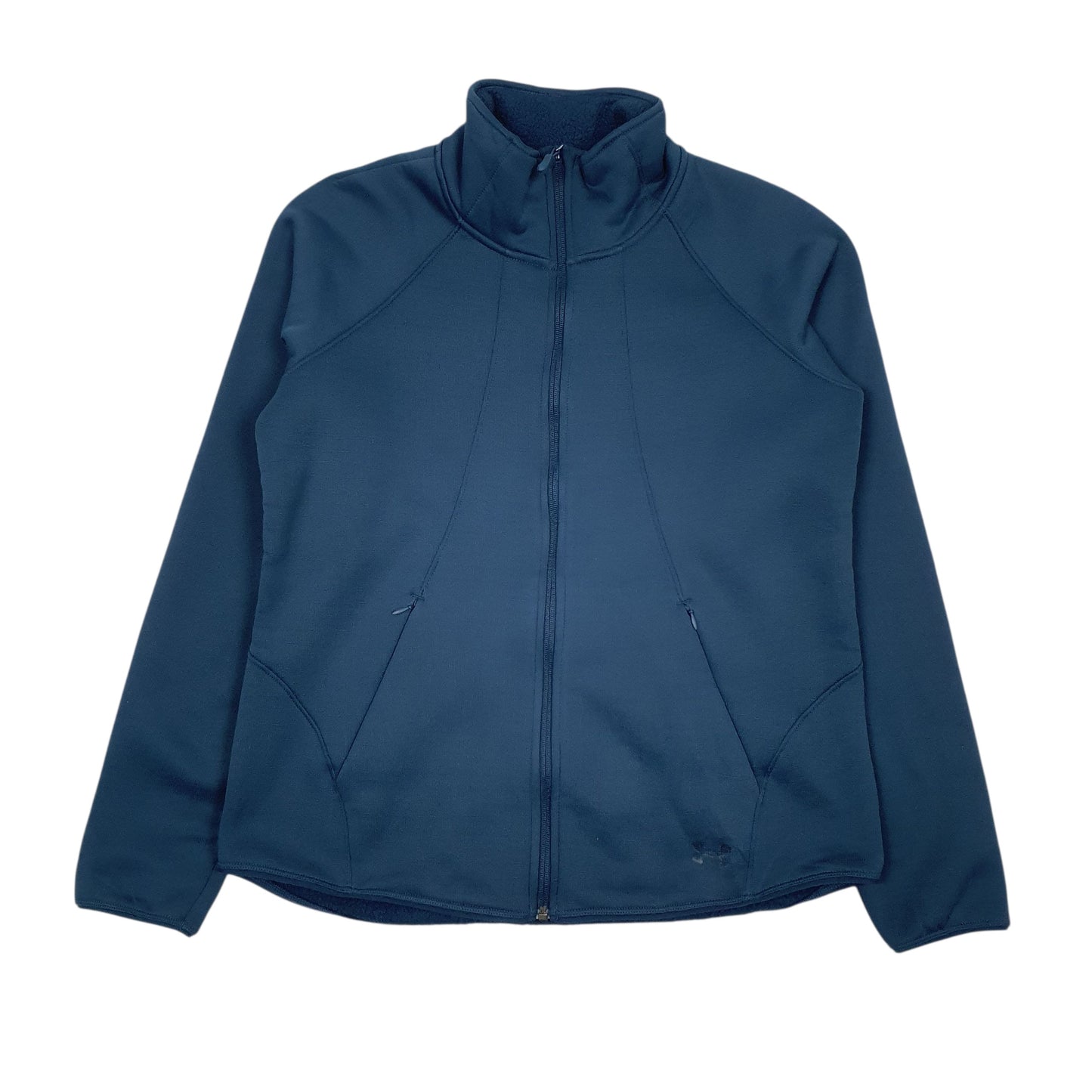 Womens Blue Under Armour Cold Gear Quarter Zip Coat