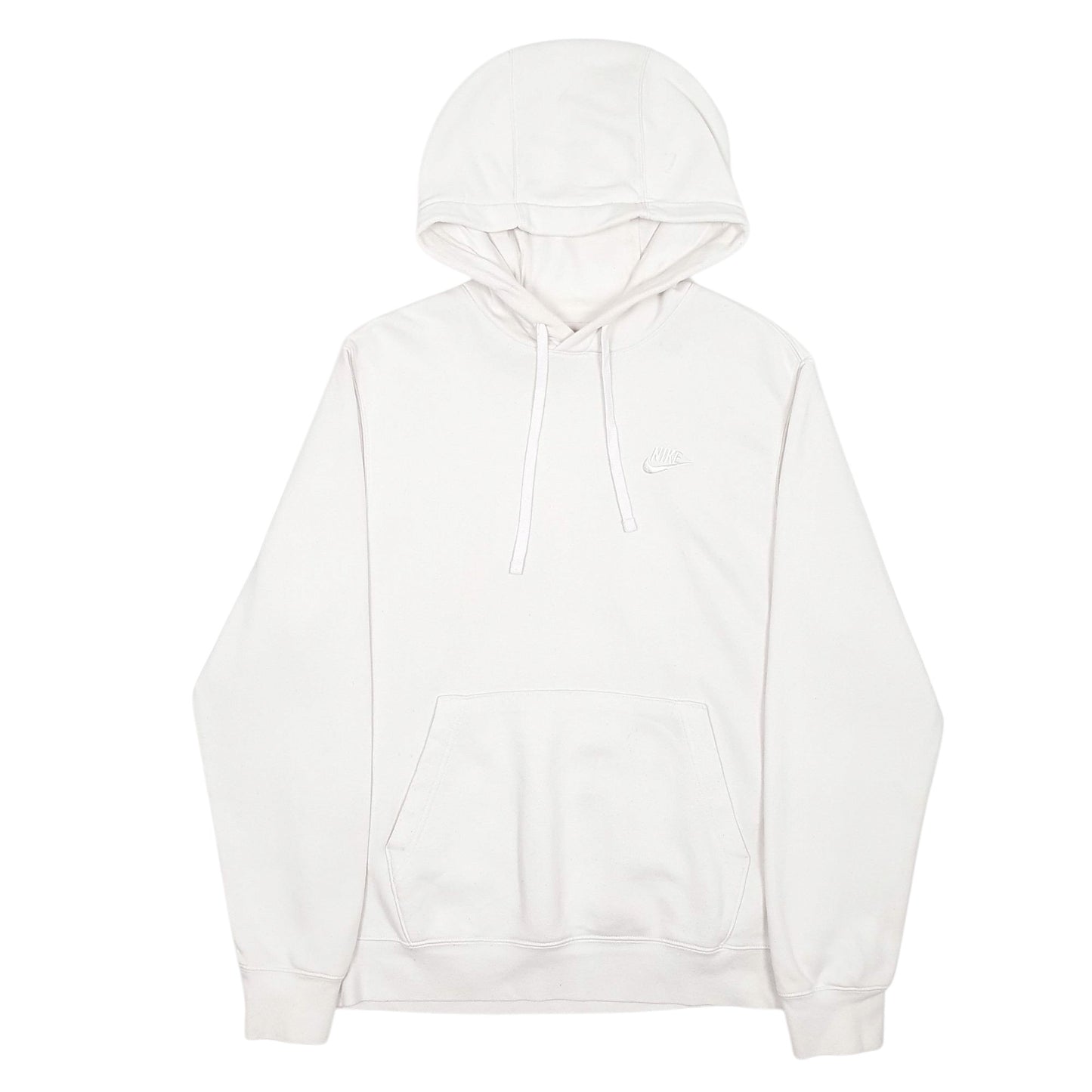 Mens White Nike  Hoodie Jumper