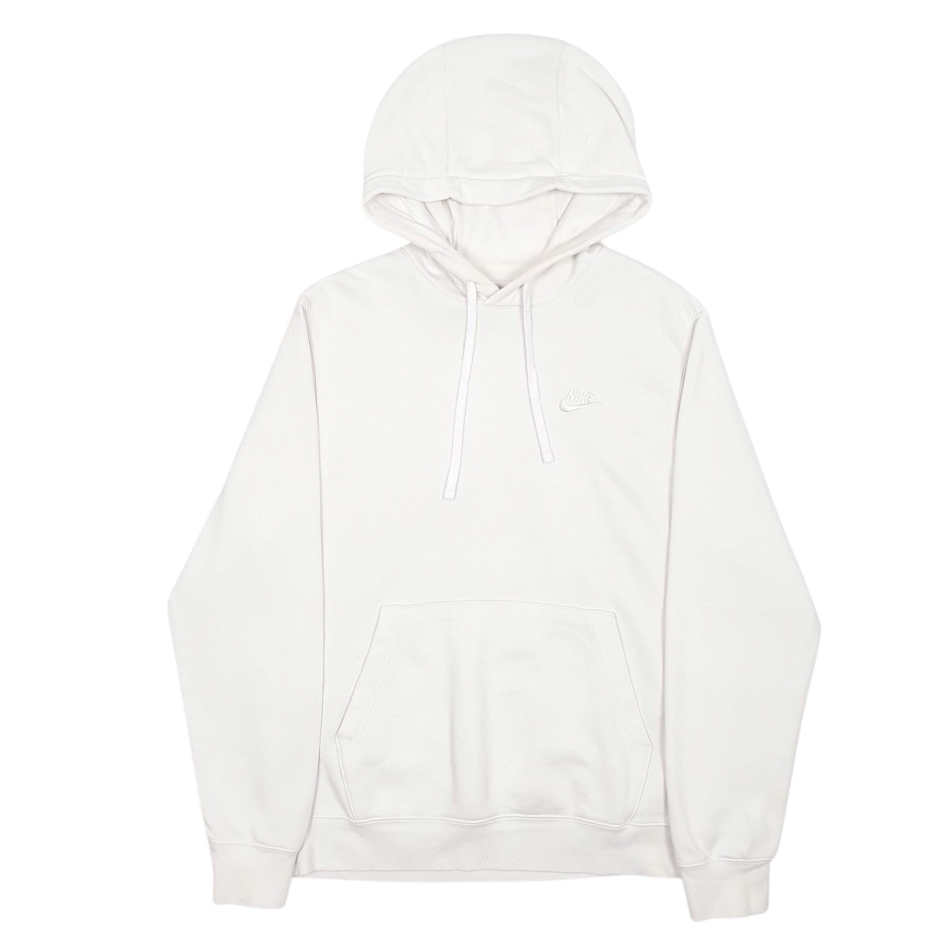 Mens White Nike  Hoodie Jumper
