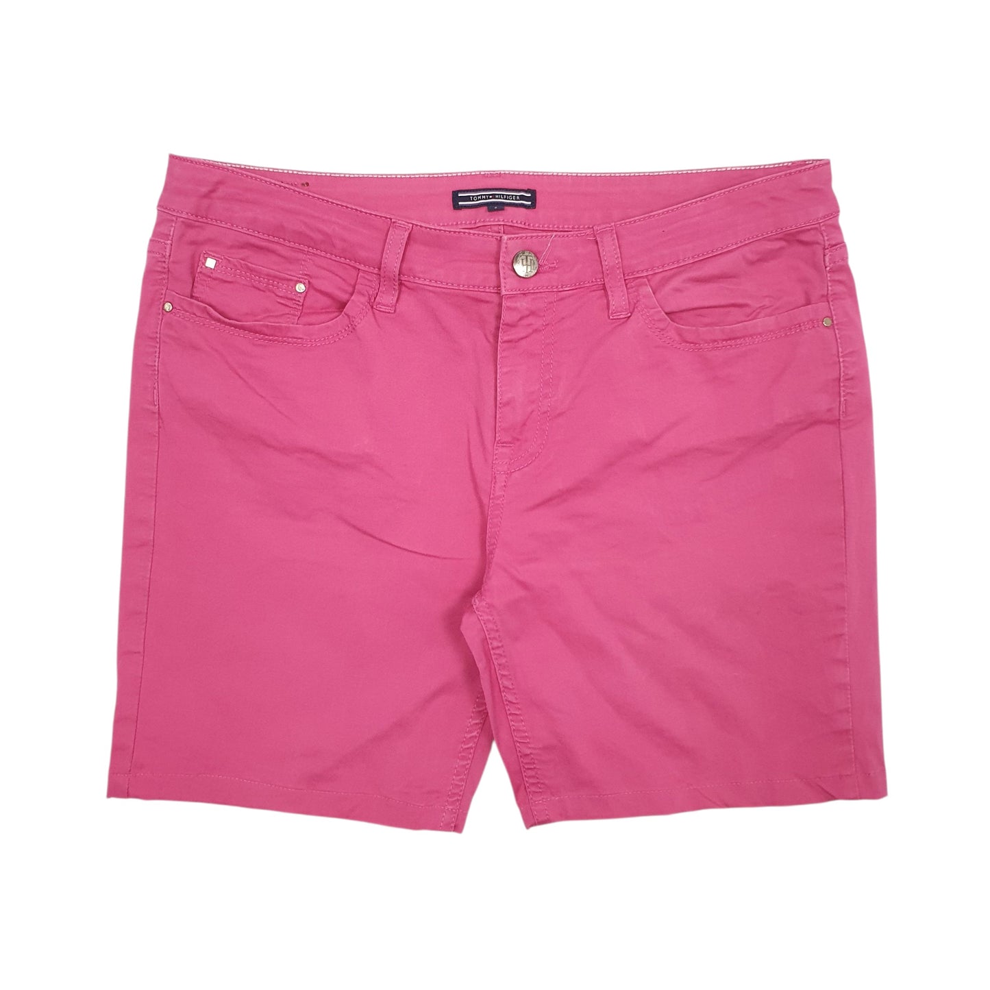 Womens Pink Tommy Hilfiger  Chino Shorts