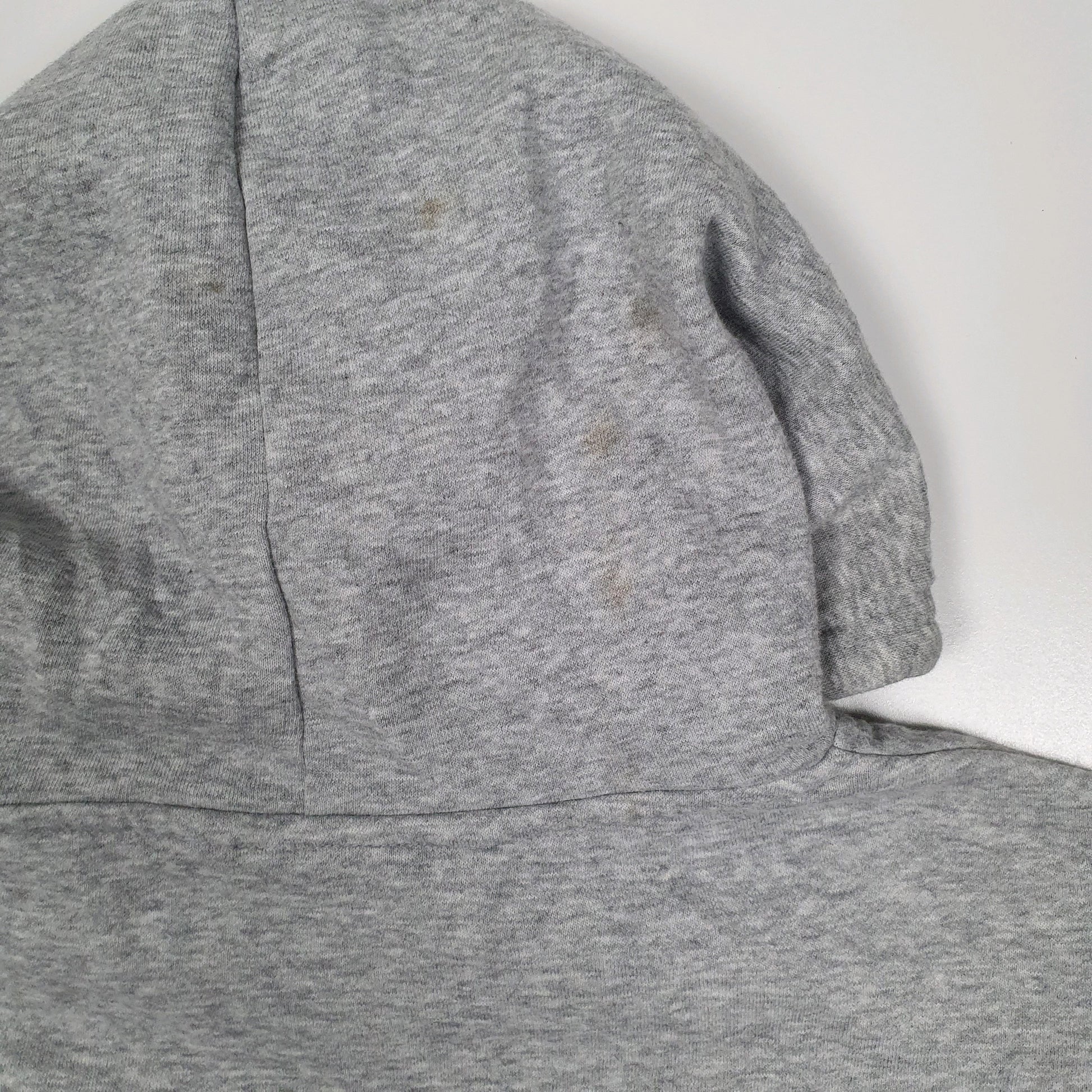 Mens Grey Fila  Hoodie Jumper