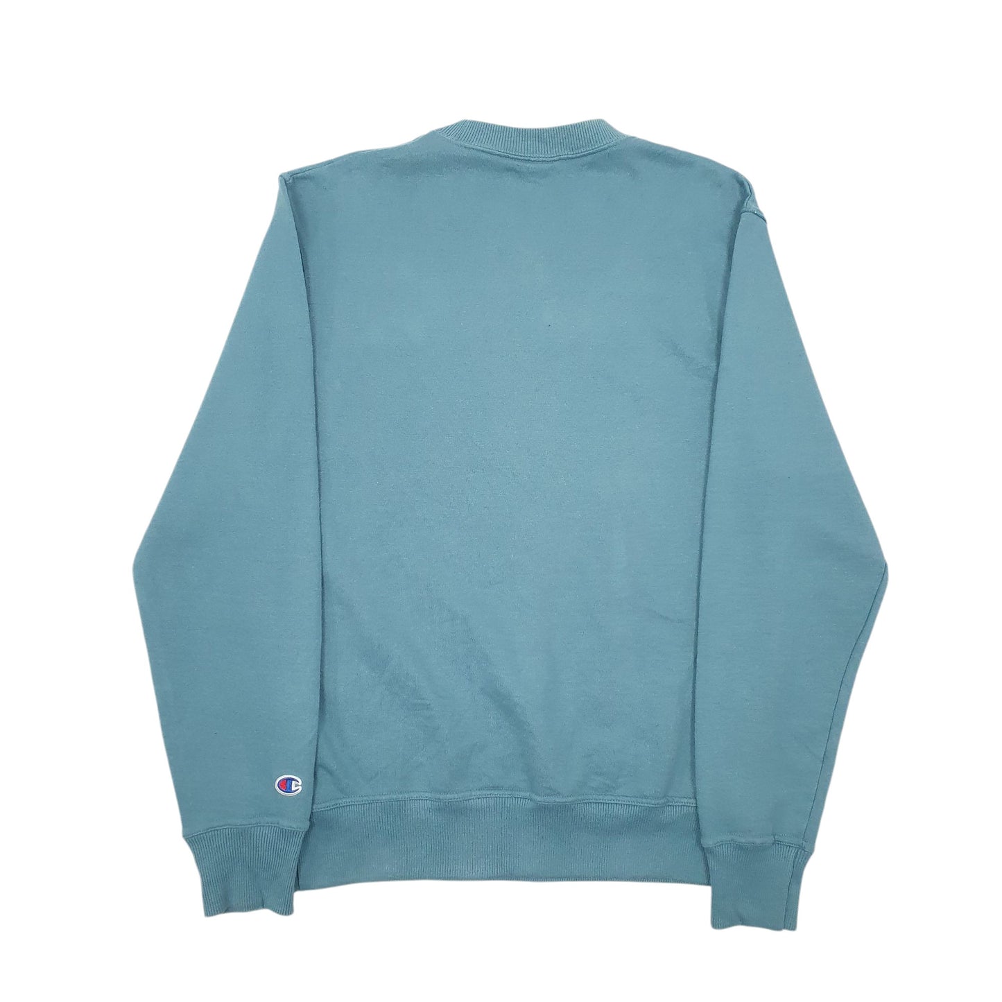 Mens Blue Champion  Crewneck Jumper