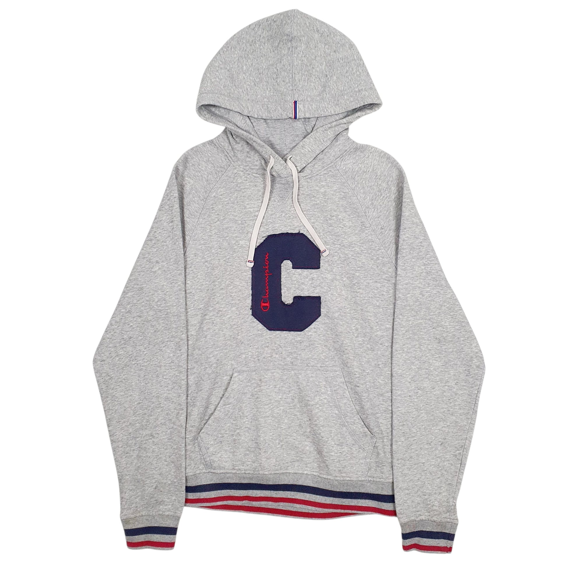 Womens Grey Champion  Hoodie Jumper