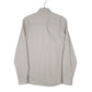 Mens Cream H&M Corduroy  Shirt