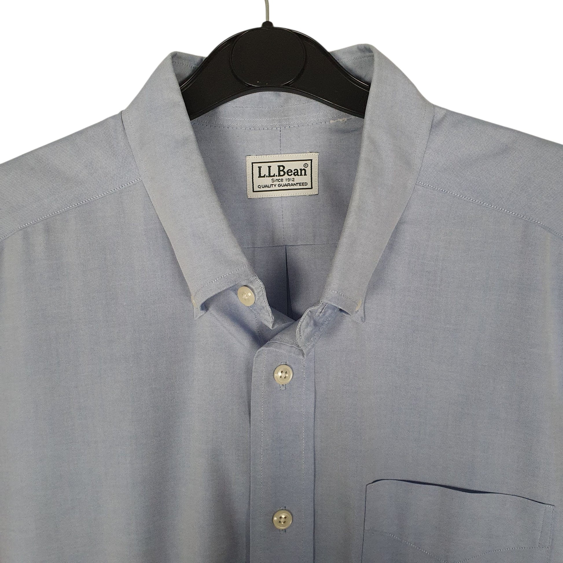 Mens Blue L.L.Bean   Shirt