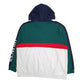 Mens Green Tommy Hilfiger Quarter Zip Hoodie Jumper