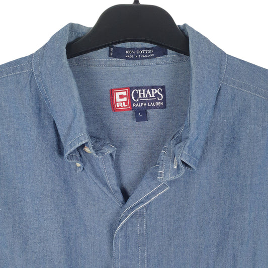 Mens Blue Ralph Lauren Vintage  Shirt