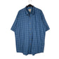 Mens Blue L.L.Bean  Short Sleeve Shirt