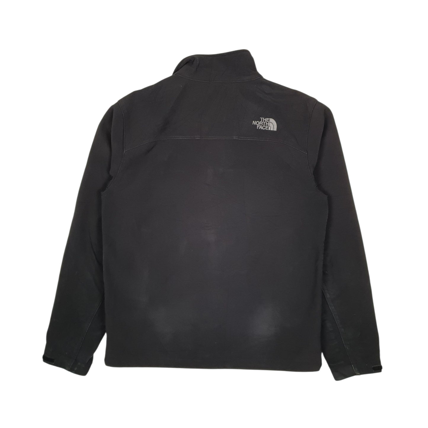 Mens Black The North Face Windbreaker Full Zip Coat