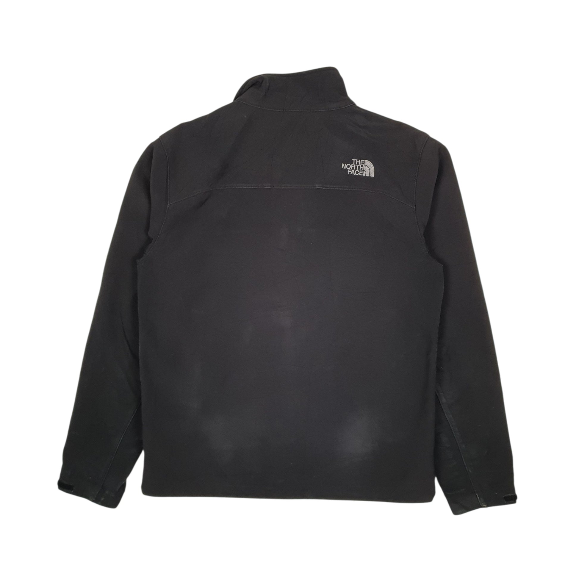 Mens Black The North Face Windbreaker Full Zip Coat