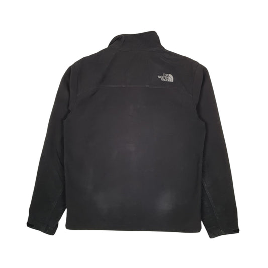 Mens Black The North Face Windbreaker Full Zip Coat