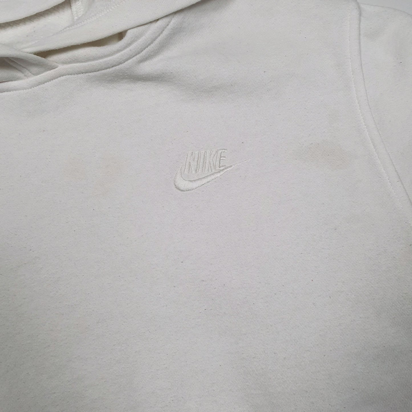 Womens White Nike  Hoodie Jumper