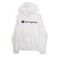 Mens White Champion Lightweight Hoodie Jumper