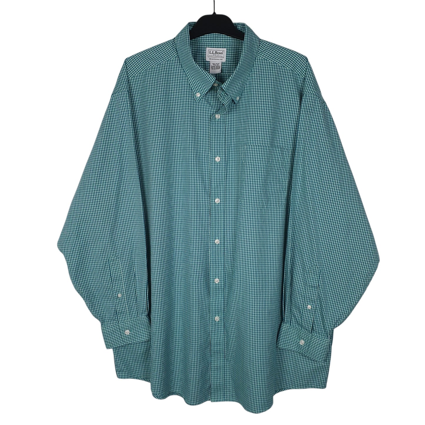Mens Blue L.L.Bean  Long Sleeve Shirt
